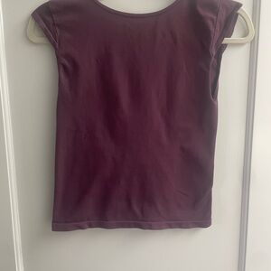 Free People Dusty Purple Top